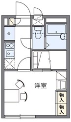 レオパレスグリーンテラスの物件間取画像